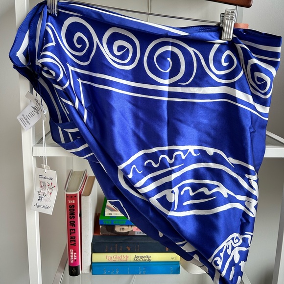 Madewell x Lisa Says Gah Silk Scarf - Picture 1 of 2